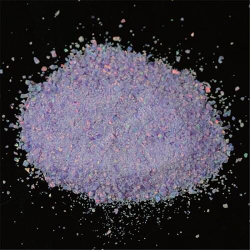 1.5mm-160mesh OP38 Multi-lavender Mix-colors opal stone glitter crush/powder for nail art diy decoration in 78colors