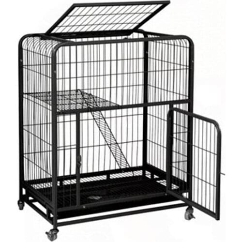 1pcs Pet cage Cat Cage Villa Double layer Cat house