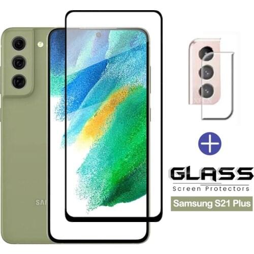 2Pcs Front Lens Screen Protector on Samsun S21 Plus S21+ FE 5G Camera Tempered Glass For Samsung Galaxy S21 Plus S20FE S21 Guard