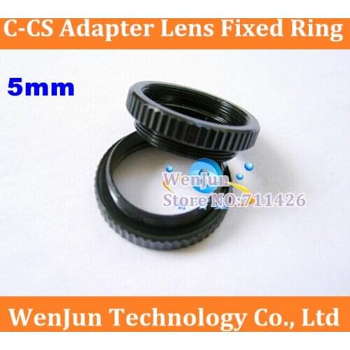 2000pcs/lot best price for C-CS ring 5MM lens ring CS lens lengthened ring lens focusing ring