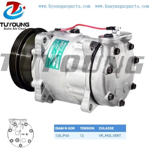 SD7V16 auto a/c compressor FOR Renault CLIO 1.2 1.4 1996-1998 7700272497 4PK 120MM 12V