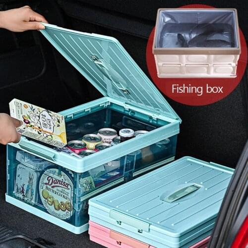 Car Folding Storage Box Storage Containers Outdoor Trunk Storage Box Closet Organizer Travel Debris Storage Bin Home Organizer