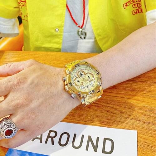 2020 NAVIFORCE Men’s Watches Top Brand Luxury Waterproof Quartz Wristwatch Men Big Dial Sport Watch Male Clock Relogio Masculino