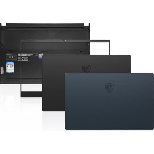 NEW Laptop 15.6 Inch LCD Back Cover/Front Bezel/Bottom Case For MSI GS66 MS-16V1 Series Rear Lid Top Case A Cover