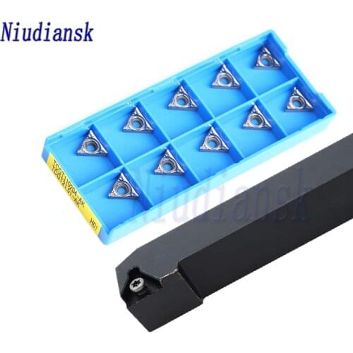 1pc STGCR1212H11 Outer Circle Turning Tool Holder STGCR1616H11 Arbor STGCL CNC Lathe Tools + 10pcs TCMT1102 Carbide Inserts Suit