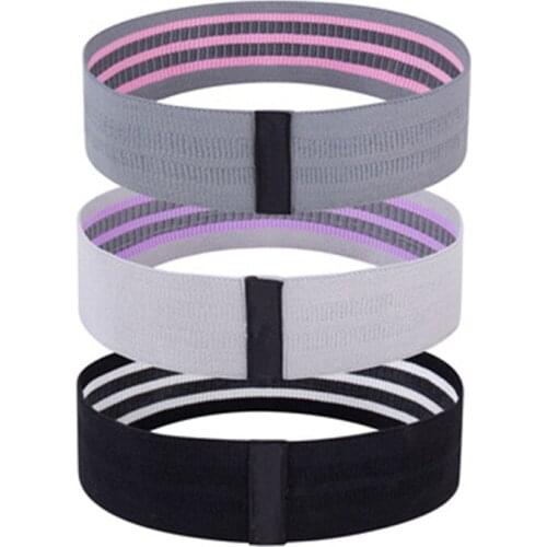 Yoga Fitness Resistance Bands Heavy Duty Hip Circle Glute Leg Booty Set Slip Proof Working Loss Weight Wide Circle Belt