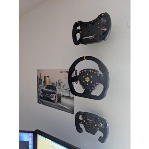 Steering wheel wall bracket support profile