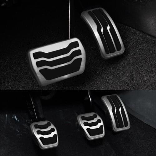 Stainless Steel Car Pedal Covers Pedals Set for Ford Focus 2 3 4 MK2 MK3 MK4 Kuga Escape RS ST 2005 - 2017 Accessories
