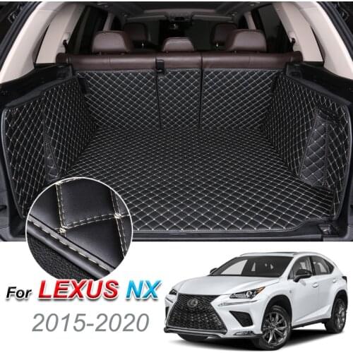The Trunk Floor Leather Liner Car Trunk Mat Cargo Compartment Floor Carpet For Lexus NX 2015-2020