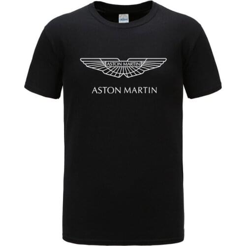 New styie fashion Arrival Men High Quality men Aston Martin t shirt men short sleeve jerseys Summer Mens t Shirts