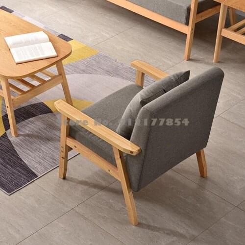 Office sofa coffee table combination set business office sofa simple and modern reception small meeting three people