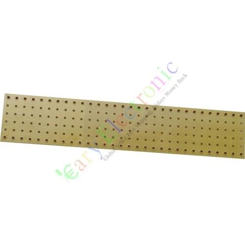 Wholesale and retail 2pc copper plated Gold Fiberglass Turret Terminal Strip 60pin Lug Tag Board DIY free shipping