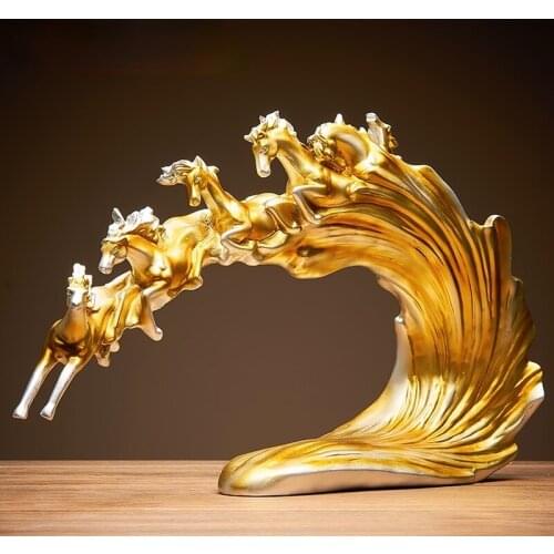 Wanma Pentium Resin Decoration Living Room Home Decoration Office Creative Chinese Wine Cabinet Porch Decoration Decoration