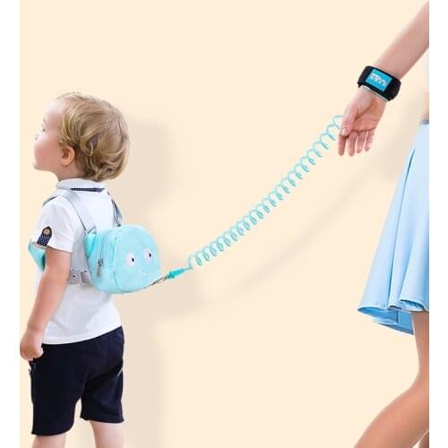 Toddlers Leash Anti Lost Wrist Link Child Kids Safety Harness Kids Walking Wristband Assistant Strap Belt for Boys Pink Christma