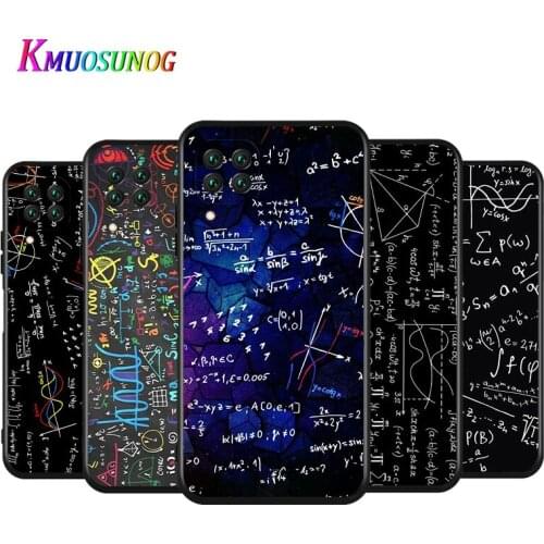 Mathematical equation blackboard For Huawei Nova 2 2i 3 3E 3I 4 4E 5 5I 5Z 5E 5T 6 7 7I 8 SE Lite Pro SE Silicone Phone Case