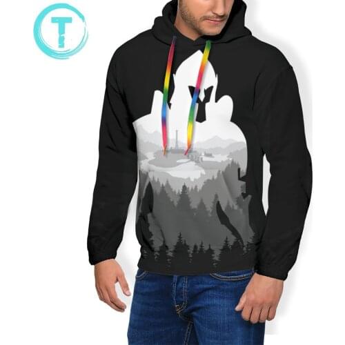 Morrowind Hoodie Elder Scrolls - Oblivion Hoodies Fashion Long Length Pullover Hoodie Mens Polyester Hoodies