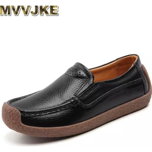 MVVJKE Women Shoes Casual Soft Womens Loafers Breathable Knit Womens Flat Ballet Single Shoes Comfortable Footwear Chaussure