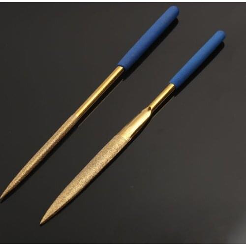 2pcs pack needle nose file set knife making tools hand tools files