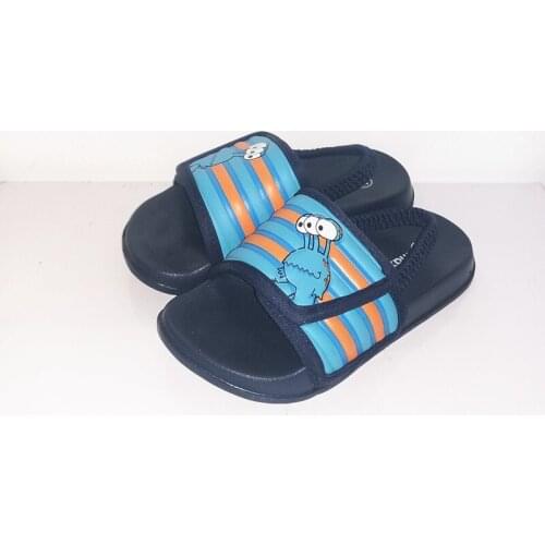2021 Summer children kids beach cartoon monster slippers baby sandals for boys toddlers soft shoes size Eu19 20 21 22 23 24