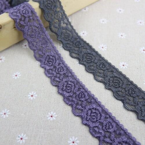 5 yards/lot 30mm width HIGH Elastic Stretch Lace trim sewing/garment/clothes/Apparel accessories