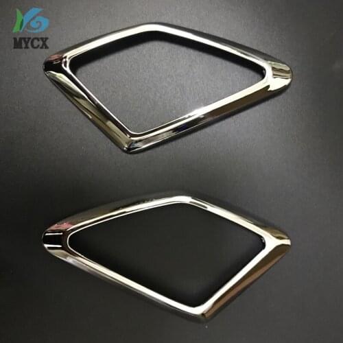 Accessories For Toyota Land Cruiser 150 Prado LC150 FJ150 2010-2018 Interior A column Speaker Audio Cover Chrome Car Styling