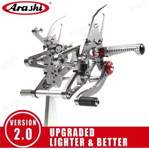 Arashi For BMW S1000RR 2009 -2018 CNC Adjustable Footrests S1000 S 1000 RR 2009 2010 2011 2012 2013 Rider Foot Pegs Rearset