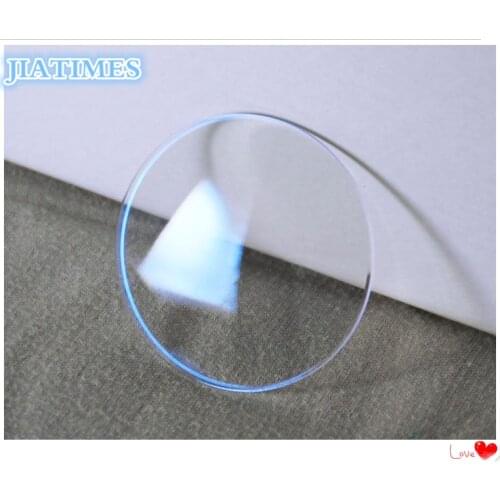 Free Shipping 1pc 1.5mm Thick Concave Blue Light Glass Size from 35.5mm to 38.5mm for Watch Replacement