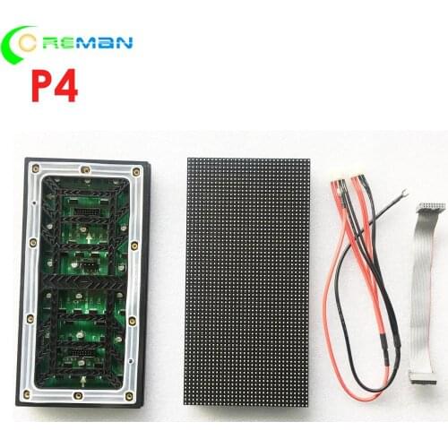 Free shipping high quality mobile type fixing type outdoor led video wall module p4 diy led sign kit parts module led