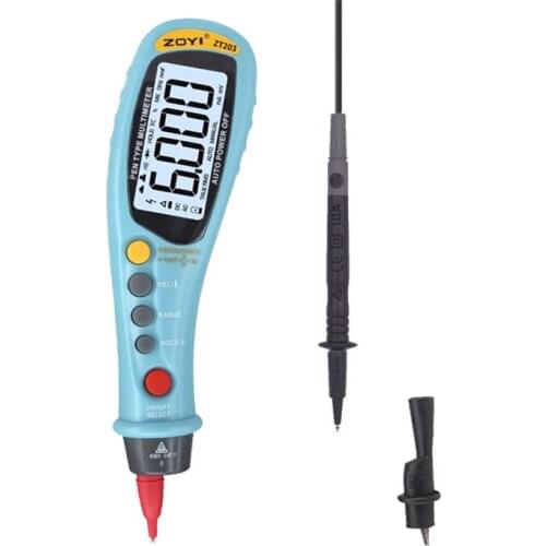 Pen Type Digital Multimeter Auto-Range True RMS NCV 6000 Counts AC/DC Voltage Electronic Meter Car Multimeter