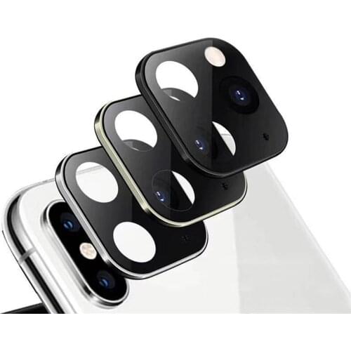 For IPhone X XS XS MAX Camera Lens Solid Protective Ring Cover Seconds Change for IPhone11 Pro Camera Lens Cover Protector