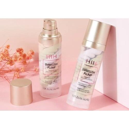 HIH three-color isolation cream makeup primer concealer beauty cosmetics nutritious hydarting clear base makeup