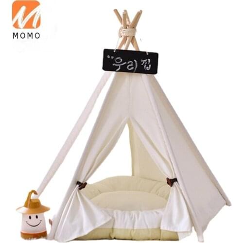Pet Cat Dog Tent Cat Kennel Indoor House Villa Removable and Washable Small Dog Teddy Four Seasons Universal High Quality