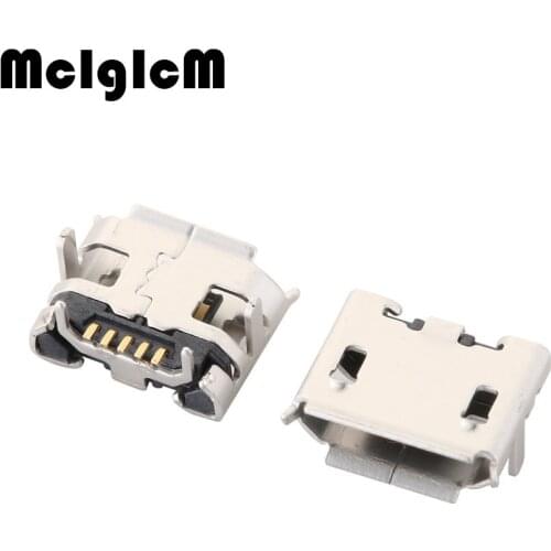 Micro USB 5P, 5-pin Micro USB Jack, 5Pins Micro USB Connector Tail Charging socket mini USB