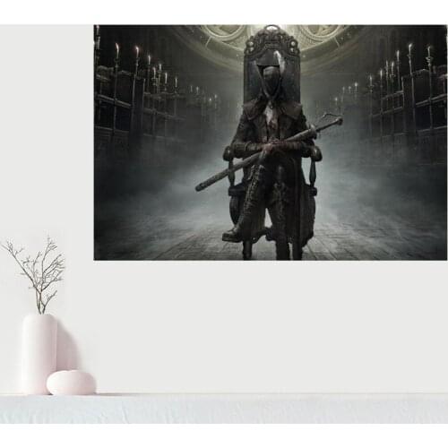 Custom High Quality Lady Maria Of The Astral Clocktower Canvas Painting Wall Canvas Poster Cloth Print DIY Fabric Poster
