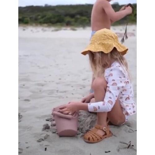 Beach Toys Portable Silicone Sand Bucket Castle Mold Toy Custom Mold Casting Silicone Summer beach Toys