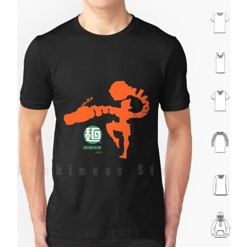 The Ramen Bomber-Minmin T Shirt 6xl Cotton Cool Tee Arms Nintendo Arms Minmin Arms Minmin Nintendo