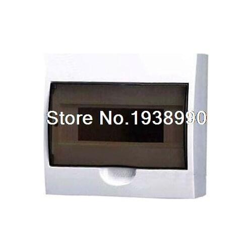 10 Way Enclosure Plastic Residence Surface Mounted Distribution Box Switchboard