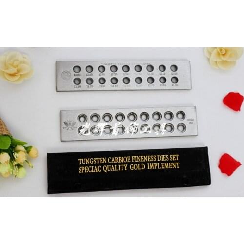 Craft jewelry tool s Wire Draw Plate 20 Holes Tungsten Carbide Wire Drawplate 9.0-11.0mm 11.10-13.0mm