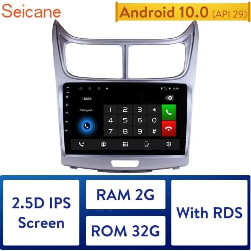 Seicane 4-core 9 inch Touchscreen Android 10.0 Head Unit For 2010-2013 Sail Radio Stereo GPS Navigation Support Bluetooth RDS