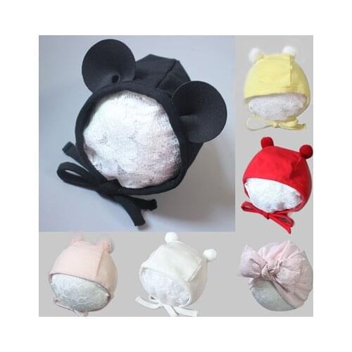 2020 New Newborn Baby Kids Girls Boys Autum Winter Warm Hat Balls Pompom Solid Warm Cute Lovely Beanie Cap Gifts