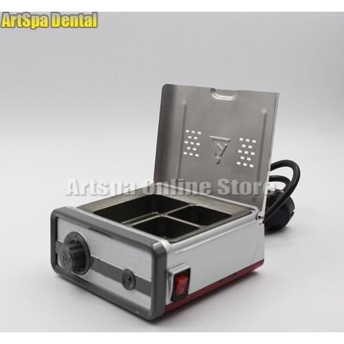 New Type Dental Lab Equipment Wax Heater 3-well Wax Heating Analog Dipping Pot JT-15B Free Shipping