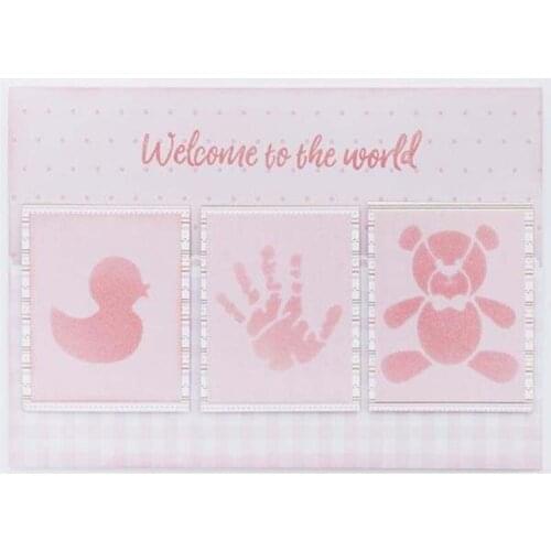 Baby Occasions Stencil for DIY Scrapbooking Ablum Making Craft Fun Plastic Templates Decoration New DIY Paper Cards Photo