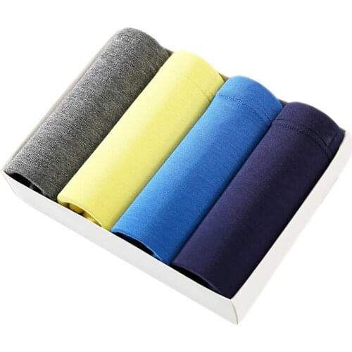 4pcs/lot Brand Calvin Boxers Men Underwears Sexy 3D U Cuecas Boxer Breathable Man Underpants Comfortable Shorts Boxers for gay