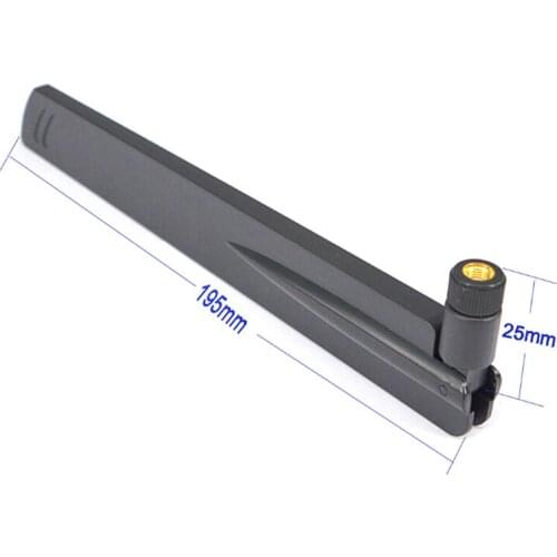 RP SMA Male Universal Antennas LTE 4G 3G 18 Dbi 2.4Ghz WIFI Antenna Amplifier WLAN Router Antenne Connector Booster