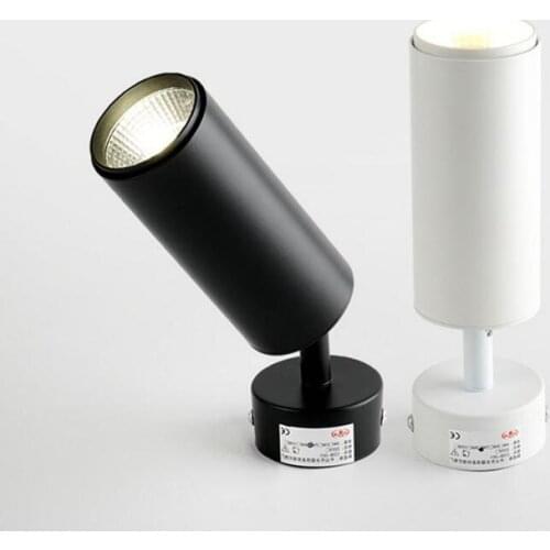 360° rotating folding LED light, surface mounted COB ceiling light, background wall light, 7W10W12W