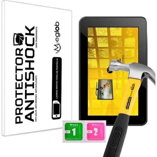 Screen protector Anti-Shock Anti-scratch Anti-Shatter compatible with Tablet DL E-TV TP-250