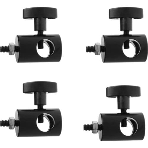 4 Pack Rapid Adapter Convert 5/8 Inch Stud To 17MM Long 1/4 Inch Thread Multi Functional Mount Bracket Adapter Photo Studio