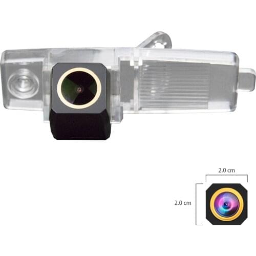 Misayaee Golden HD Car Rear View Reverse Camera Plate Light for Toyota Highlander /Hover G3/Coolbear/Hiace / Kluger / Lexus RX30