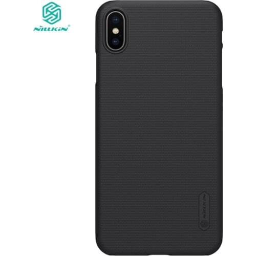 For iPhone X Super Frosted Shield For iPhone 11 Case Nillkin PC Hard Back Cover Case For iPhone XS Case+gift