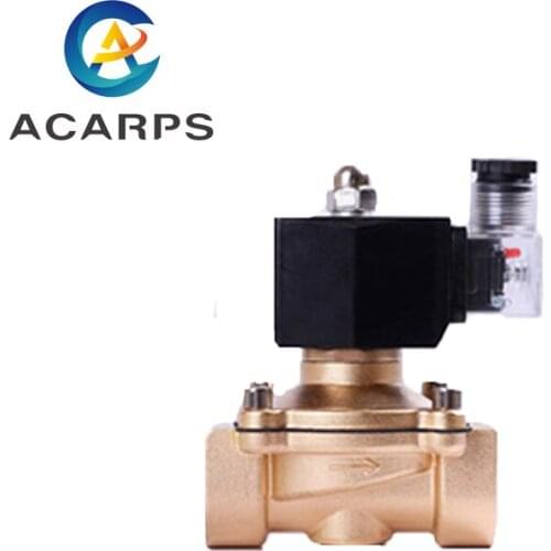 DN25 1inch Gasoline Co2 Magnetic Solenoid Valve 12v 110v 24v Normally Closed Direct Acting 10bar